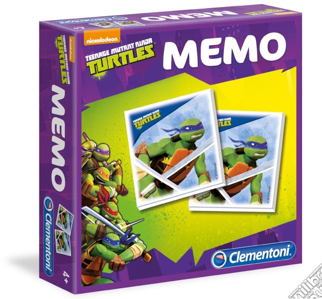 Memo - Teenage Mutant Ninja Turtles gioco di Clementoni