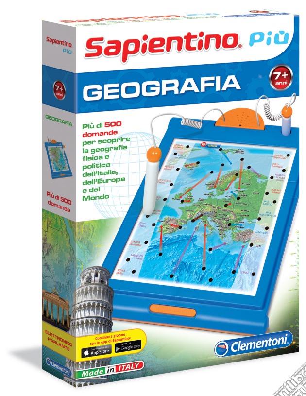 Geografia. Sapientino gioco di Clementoni