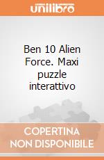 Ben 10 Alien Force. Maxi puzzle interattivo gioco di Clementoni