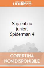Sapientino junior. Spiderman 4 gioco di Clementoni