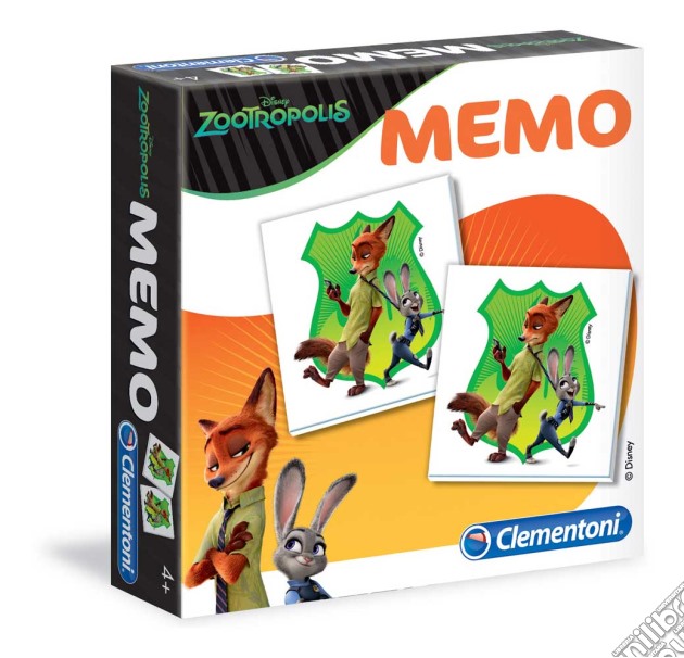 Memo - Zootropolis gioco