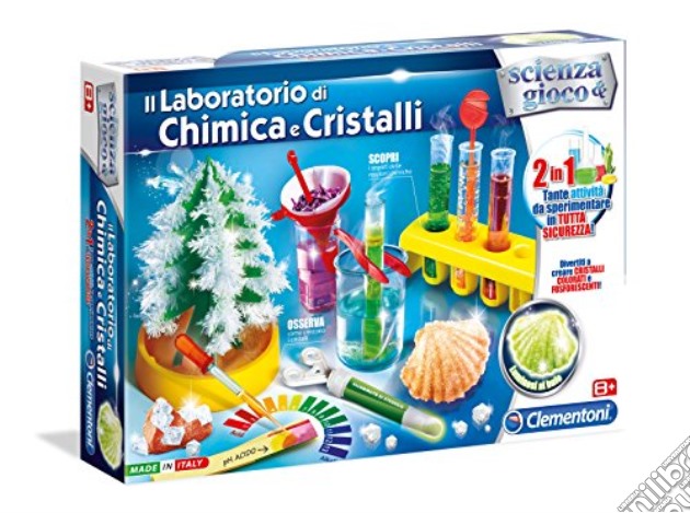 Focus Junior - Il Laboratorio Di Chimica E Cristalli gioco di Clementoni
