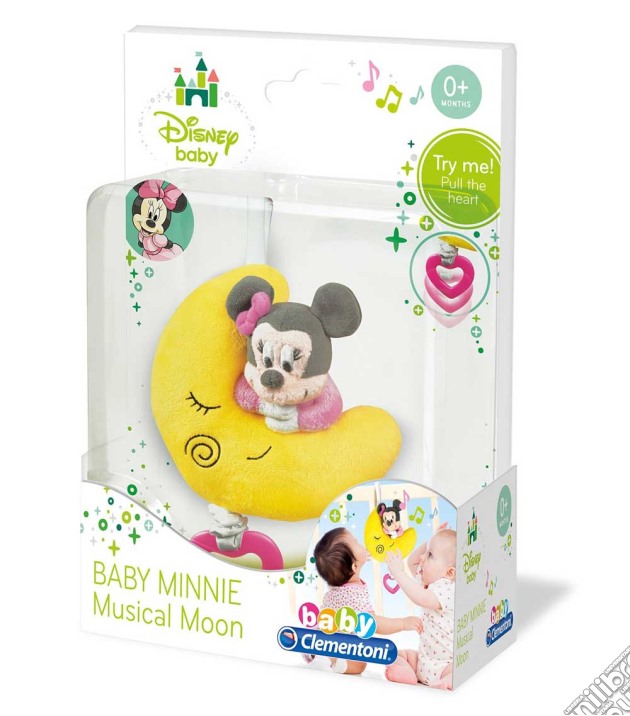 Baby Clementoni - Baby Minnie Morbida Luna Musicale gioco