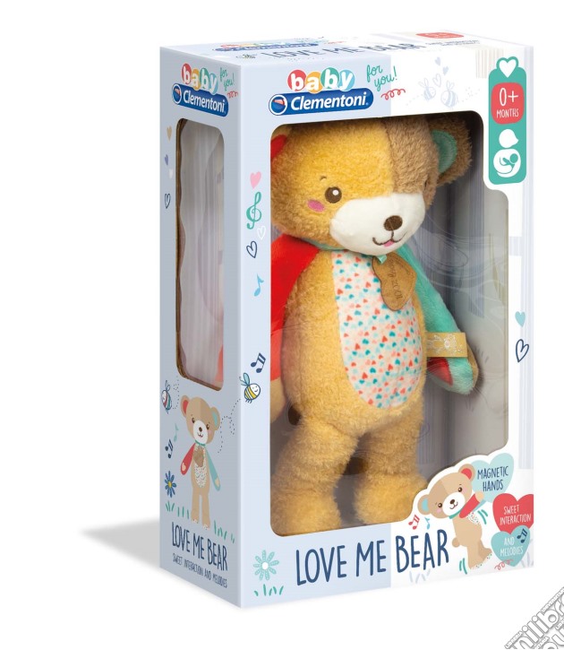 Baby Clementoni - Love Me Bear My First Plush gioco di Clementoni