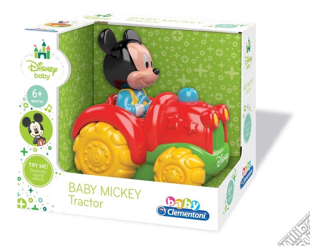 Baby Clementoni - Trattore Di Baby Topolino gioco