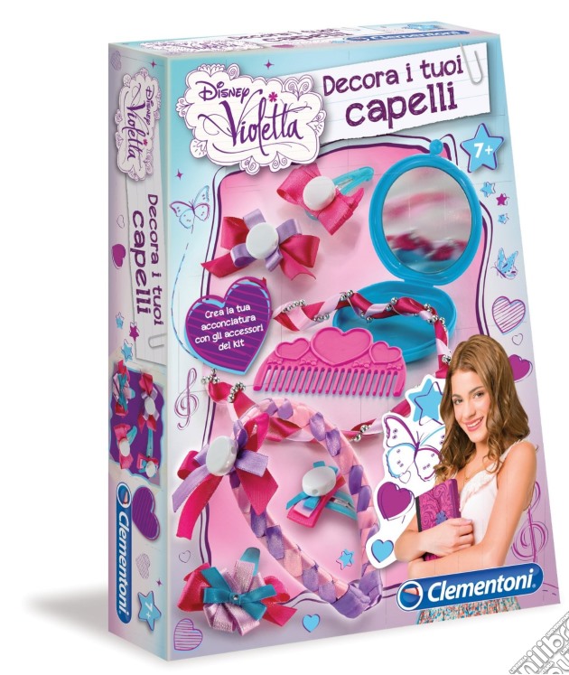 Violetta. Decora i tuoi capelli gioco