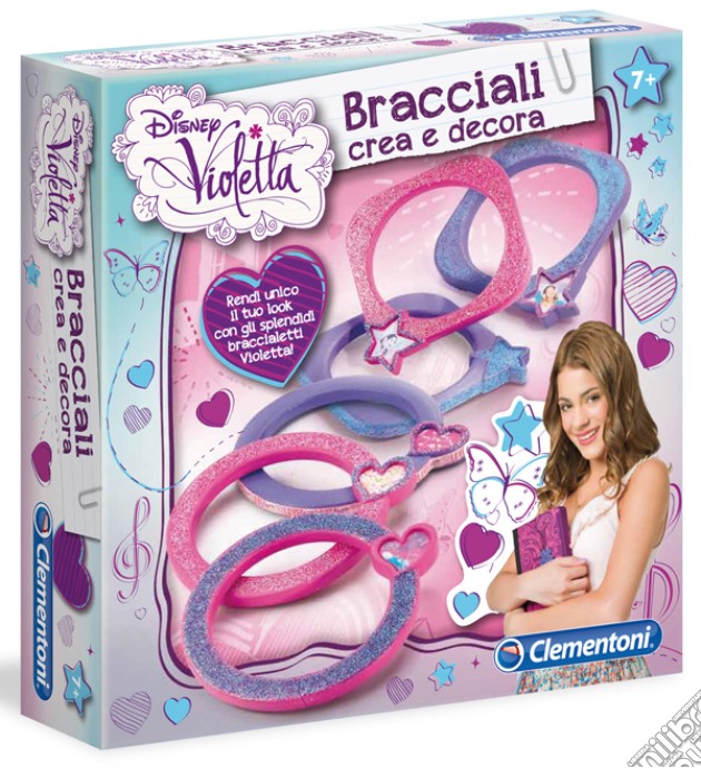 Violetta - Bracciali Crea E Decora gioco di Clementoni