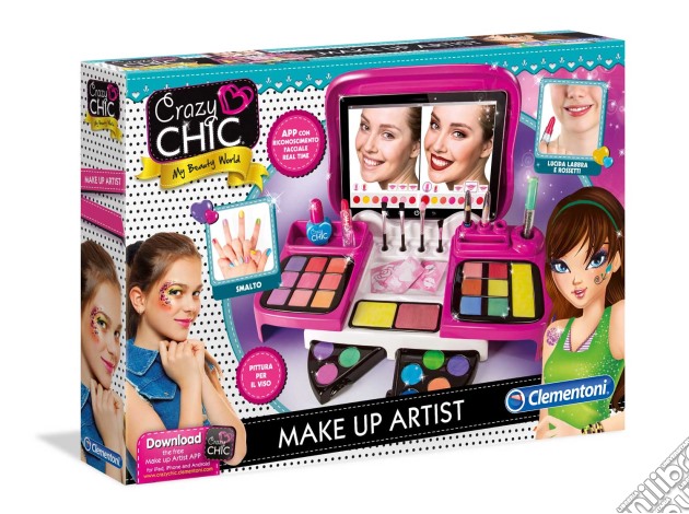 Crazy Chic - Make Up Artist gioco di Clementoni