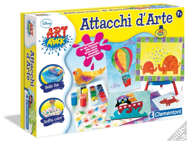 Art Attack Paint Attack gioco di Clementoni