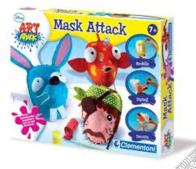 Art attack. Mask attack gioco di Clementoni