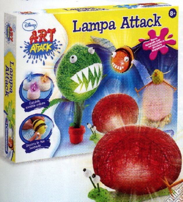 Art Attack Lamp Attack gioco di Clementoni