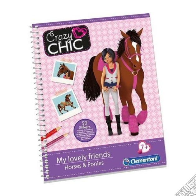 Crazy Chic Sketchbooks Cavalli gioco di Clementoni