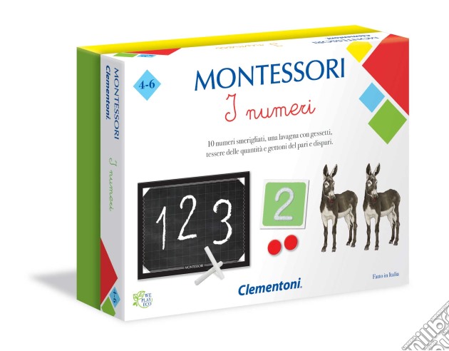 I Numeri - Montessori gioco di Clementoni