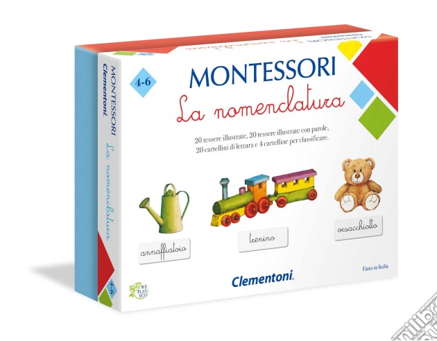 La Nomenclatura - Montessori gioco di Clementoni