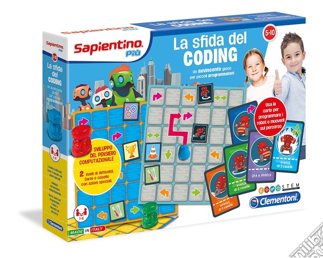 Sapientino - La Sfida Del Coding gioco di Clementoni