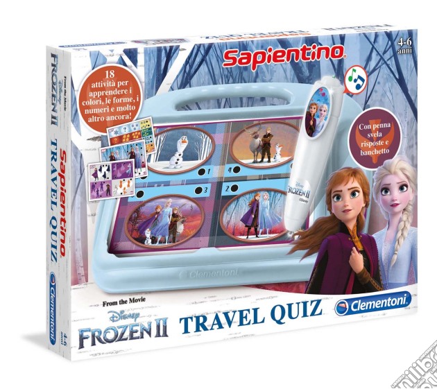 Sapientino - Sapientino Travel Quiz Frozen 2 gioco di Clementoni