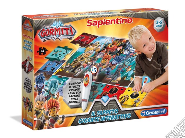 Sapientino - Tappeto Gigante Interattivo Gormiti gioco di Clementoni