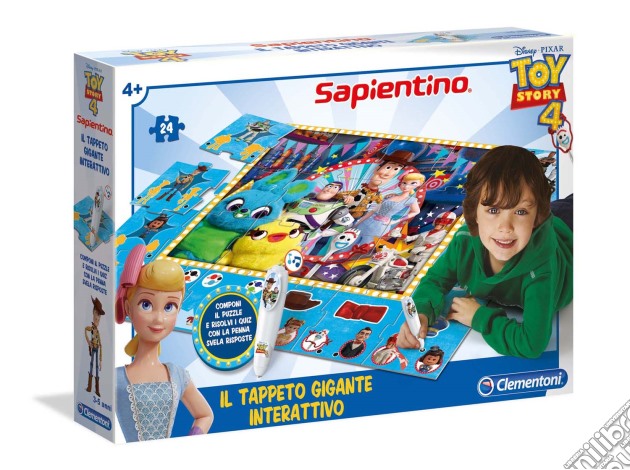 Sapientino - Tappeto Gigante Interattivo Toy Story 4 gioco di Clementoni