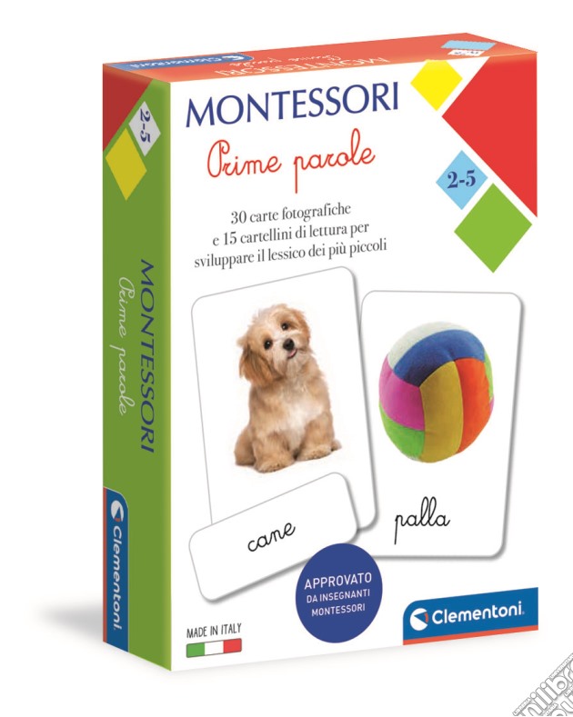 Clementoni: Montessori - Prime Parole gioco