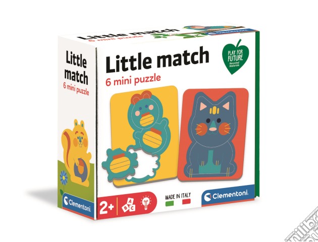 Clementoni: L'Emozione Di Imparare - Little Match Animali gioco