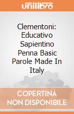 Clementoni: Educativo Sapientino Penna Basic Parole Made In Italy gioco
