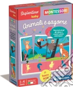 Clementoni: Sapientino Baby Educativo Made In Italy Montessori Baby Animali E Sagome giochi