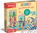Clementoni: Sapientino Baby Educativo Made In Italy Montessori Baby La Torre Dei Cubi giochi