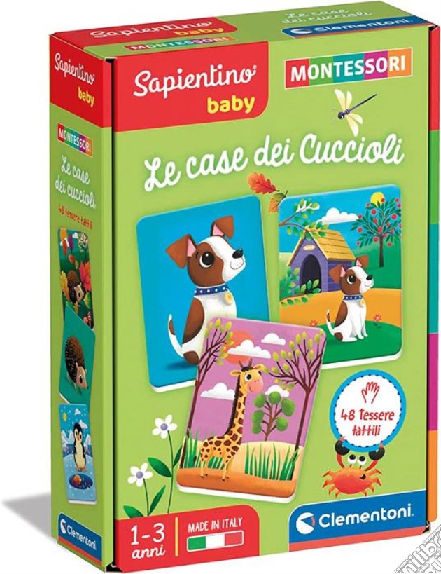 Clementoni Sapientino Baby Educativo Made In Italy Montessori Baby Montessori Baby Le Case Dei Cuccioli gioco