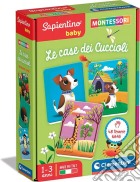 Clementoni: Sapientino Baby Educativo Made In Italy Montessori Baby Montessori Baby Le Case Dei Cuccioli gioco