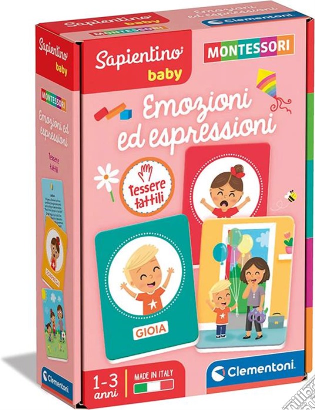 Clementoni Sapientino Baby Educativo Made In Italy Montessori Baby Montessori Baby Emozioni Ed Espressioni gioco