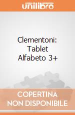 Clementoni: Tablet Alfabeto 3+ giochi