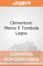 Clementoni: Memo E Tombola Legno giochi