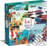 Clementoni: Bord Games 4In1 Giochi Da Tavolo giochi