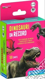 Clementoni Giochi Ricreativi Giochi Di Carte Carte Dinosauri Da Record Made In Italy giochi