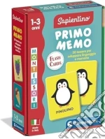 Clementoni Montessori Flashcards Primo Memo giochi