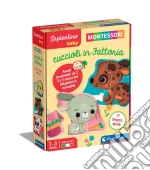 Clementoni Montessori Cuccioli In Fattoria giochi