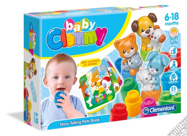 Baby Clemmy - Mamme E Cuccioli Animali Domestici gioco di Clementoni