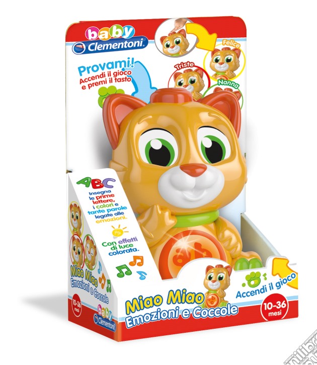 Baby Clementoni - Miao Miao Emozioni E Coccole gioco di Clementoni