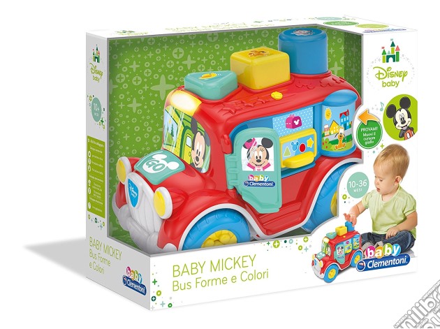 Baby Clementoni - Baby Disney Bus Interattivo gioco di Clementoni