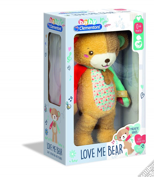 Baby Clementoni - Love Me Bear My First Peluche gioco