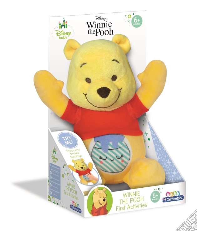 Baby Clementoni - Winnie The Pooh Light Plush gioco di Clementoni