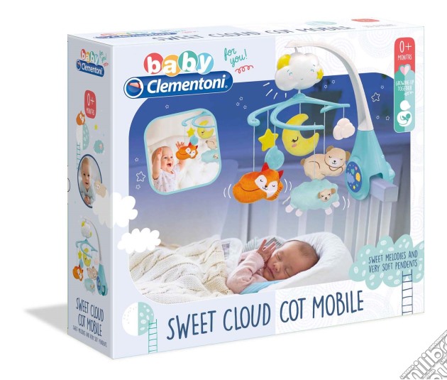 Clementoni: Baby - Sweet Cloud Cot Mobile gioco di Clementoni