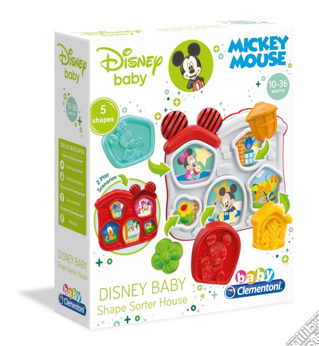 Baby Clementoni - Baby Minnie E Baby Mickey Basic Puzzle gioco di Clementoni