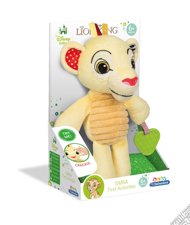 Clementoni: Baby - Lion King First Activities Peluche gioco di Clementoni