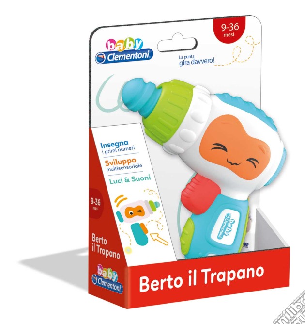 Baby Clementoni - Berto Il Trapano gioco