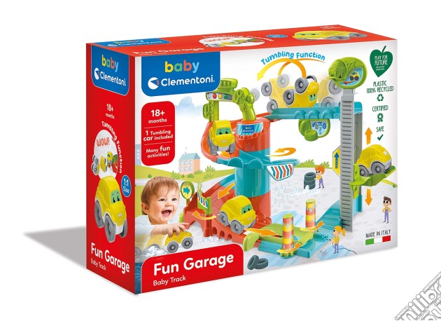 Baby Clementoni - Fun Garage Baby Track gioco