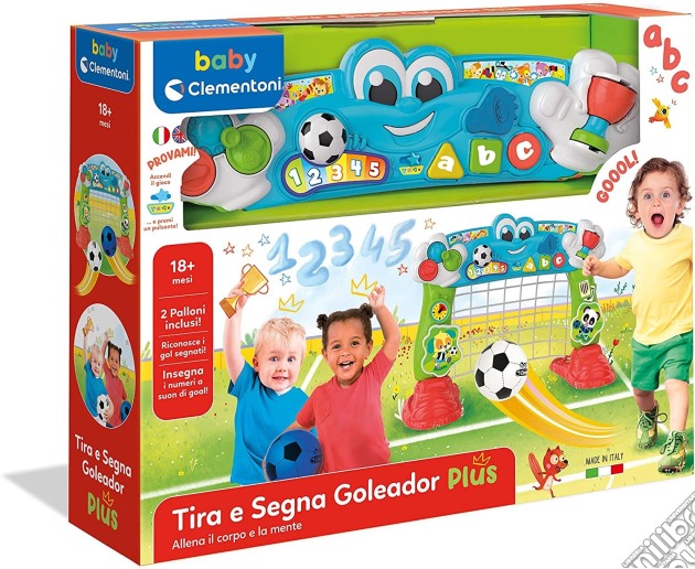 Baby Clementoni - Tira E Segna Goleador gioco