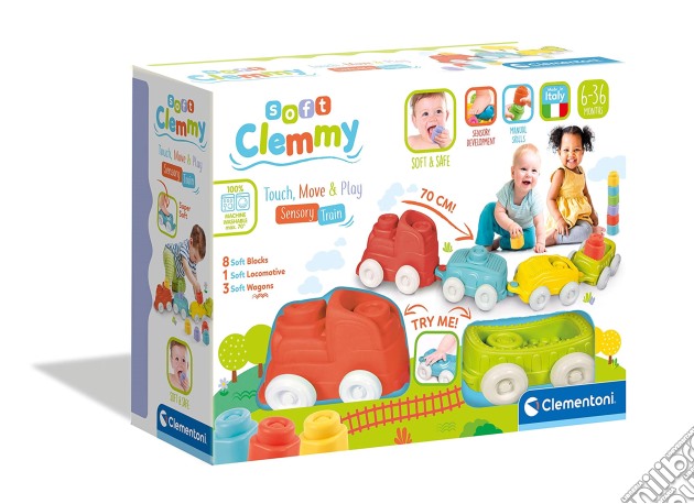 Baby Clemmy - Trenino Tocca E Impara gioco