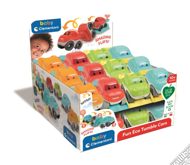 Clementoni: Baby - Fun Thumbling Eco Cars (Assortimento) gioco