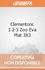 Clementoni: 1-2-3 Zoo Eva Mat 3X3 giochi